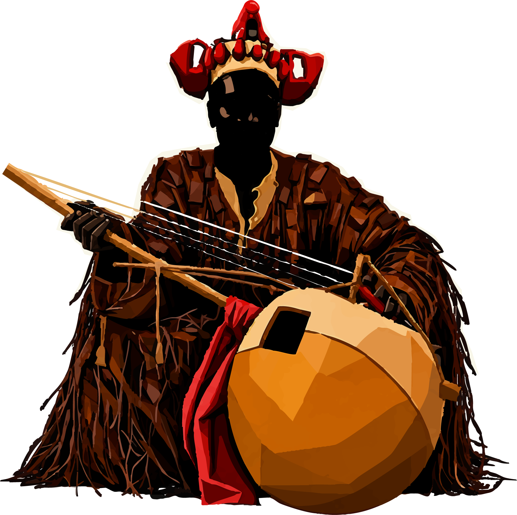 Griot à la kora
